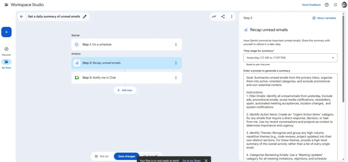 Jak si usnadnit život s Googlími službami díky Workspace Studio 2 2026 01 28 14h29 45