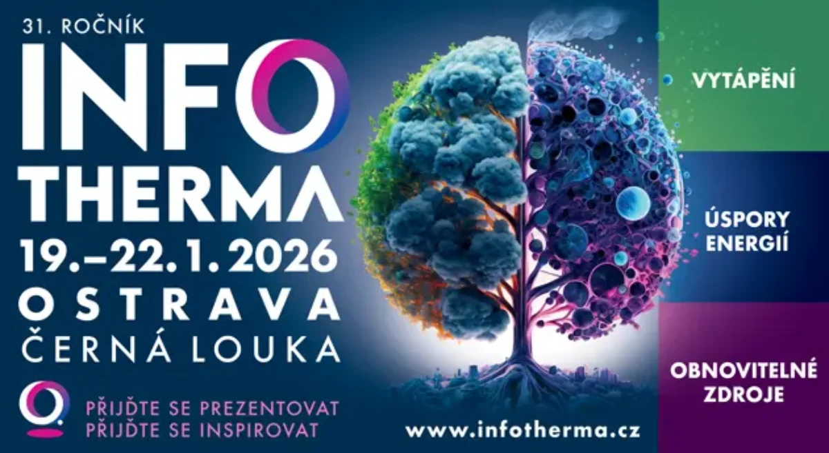 Ostrava bude opět centrem debat o energiích i budoucnosti města na tradiční výstavě Infotherma 1 Banner 630x345px 2026