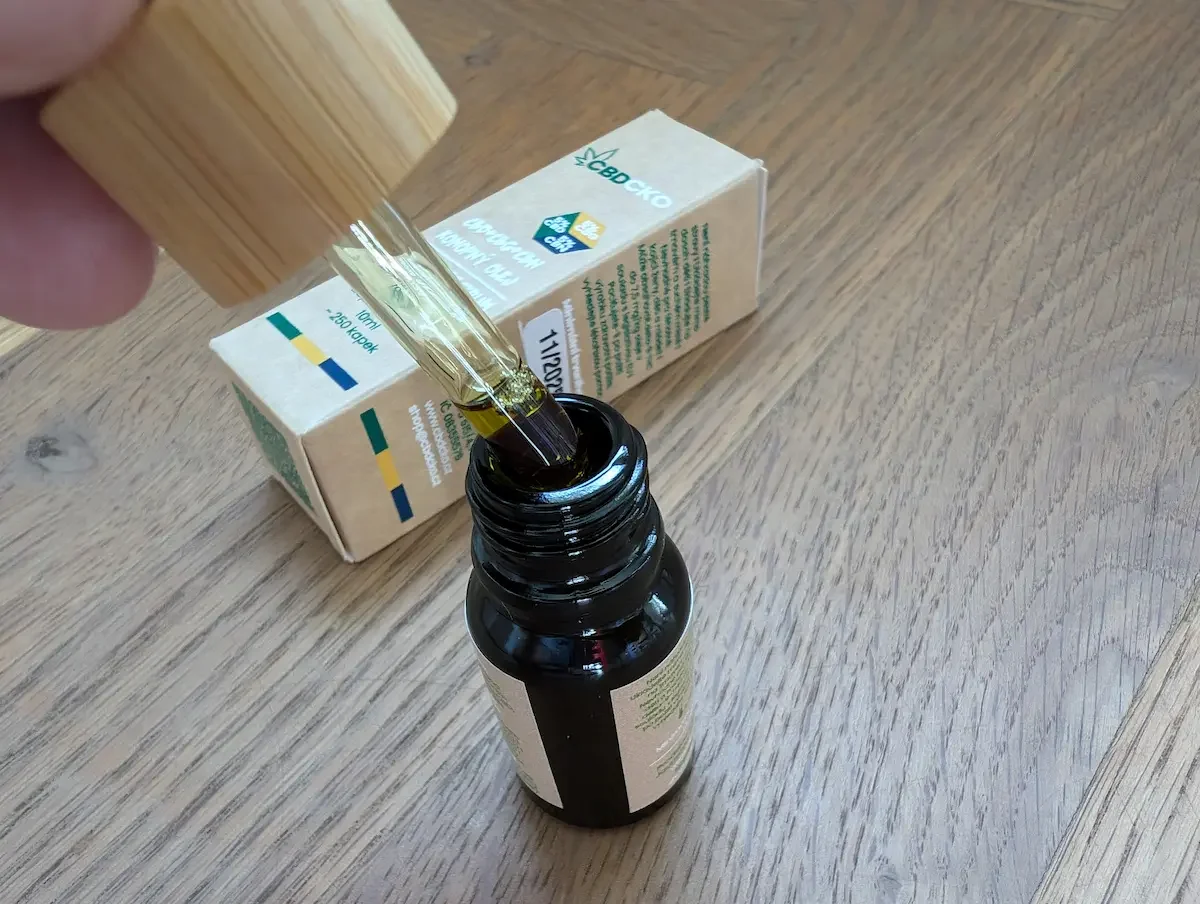 Otestoval jsem broad spectrum CBD kapky (15% CBD + 15% CBG + 15% CBN) 4 CBD kapky 124703642