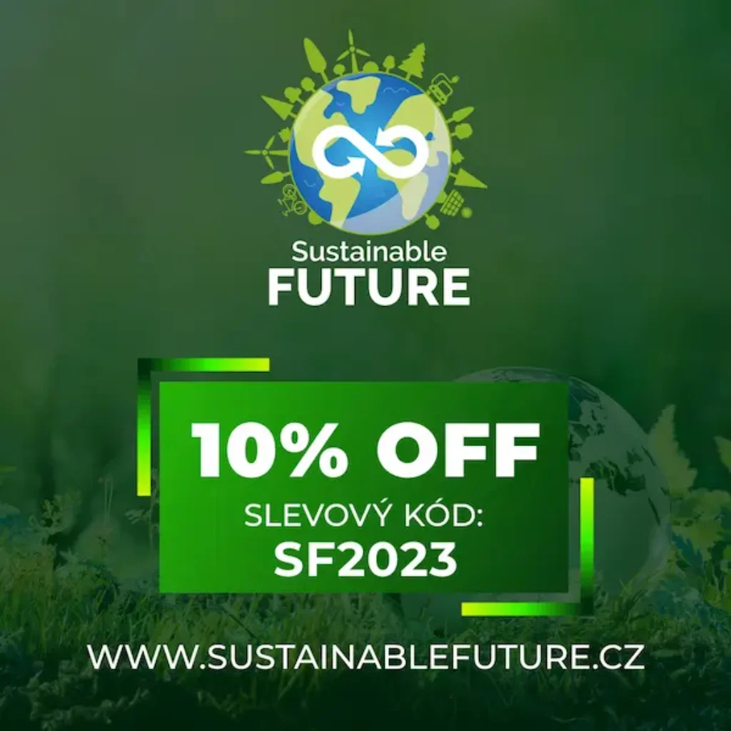 Konference Sustainable Future proběhne na konci června v Praze 1 Discount code