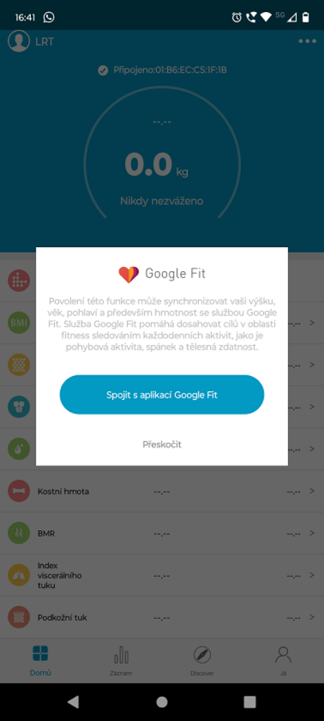 Chytrá váha FitScale W6 BT od Truelife změří 19 indexů, sleduje vývoj v čase. K tomu i dobře vypadá. 5 FitScale W6 BT 7