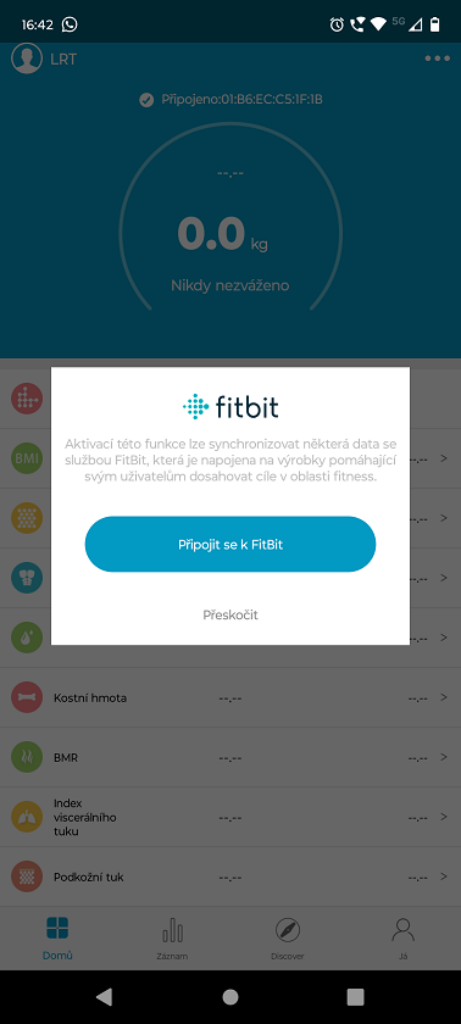 Chytrá váha FitScale W6 BT od Truelife změří 19 indexů, sleduje vývoj v čase. K tomu i dobře vypadá. 4 FitScale W6 BT 8