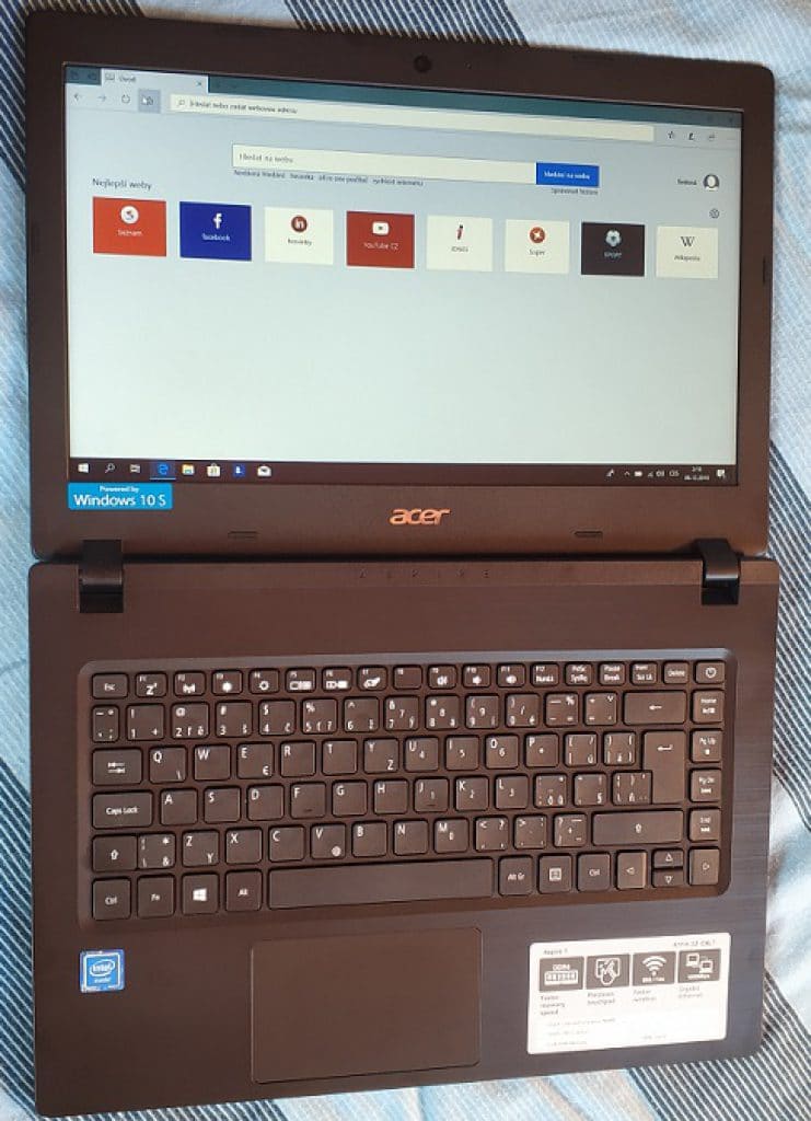 Acer Aspire 1 – základní notebook pro ty, co nespěchají 8 IMG 20181205 114735