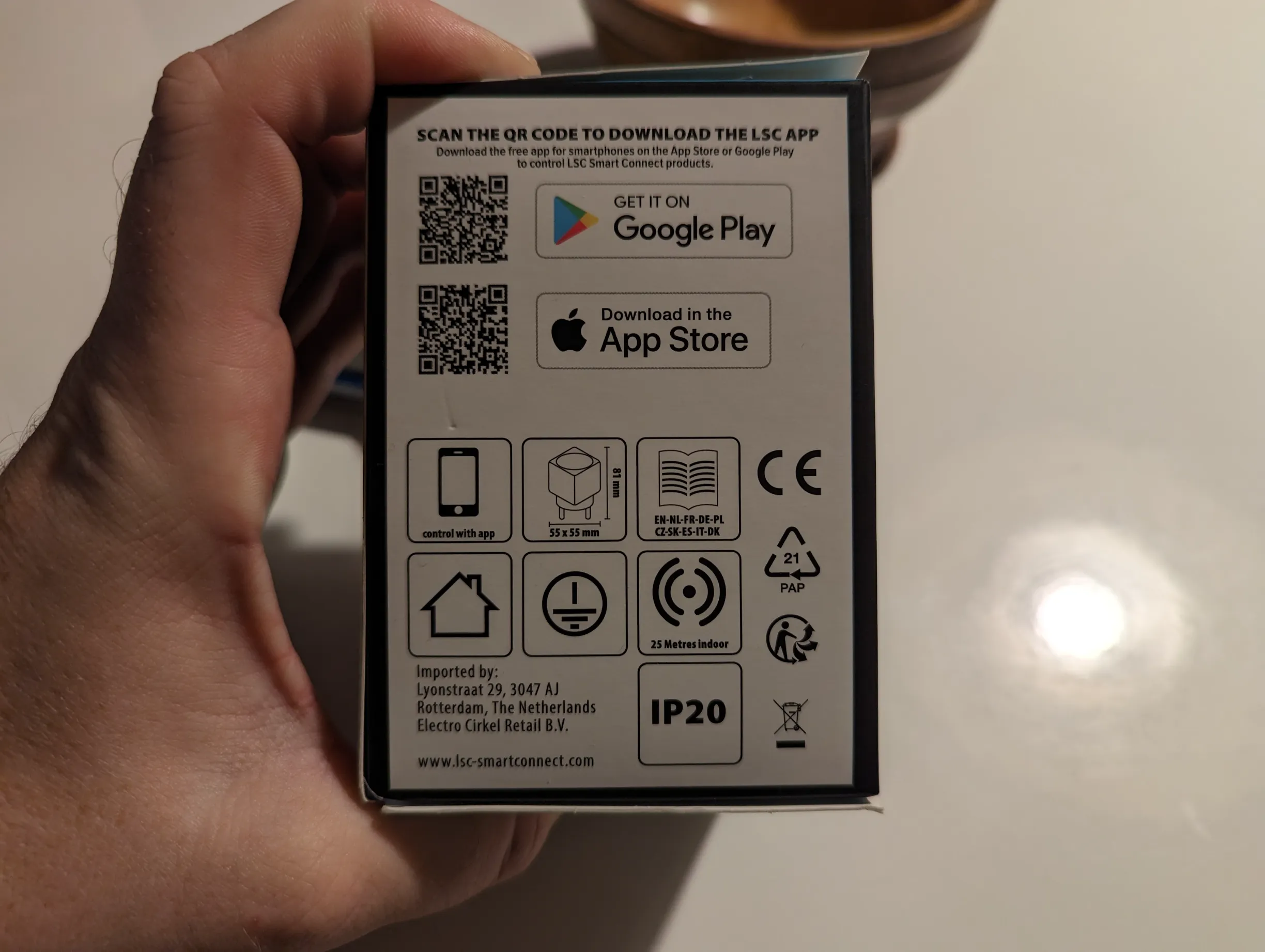Testujeme chytrou zásuvku LSC Smart Connect 1 LSC chytra zasuvka 182723336