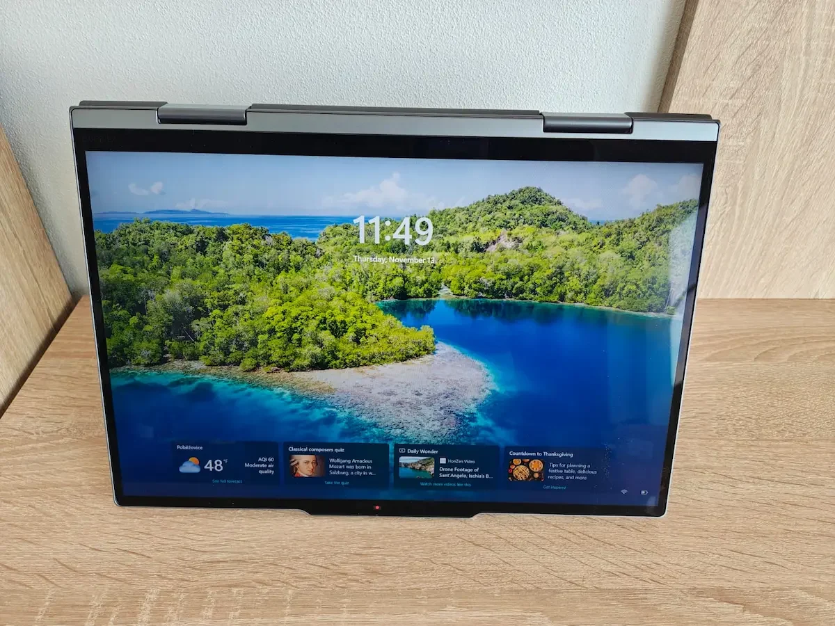 Recenze ThinkPad X1 2-in-1 Gen 10 Aura Edition: pracovní notebook s lokální AI a super odolnou konstrukcí 14 Lenovo ThinkPad X1 9 2