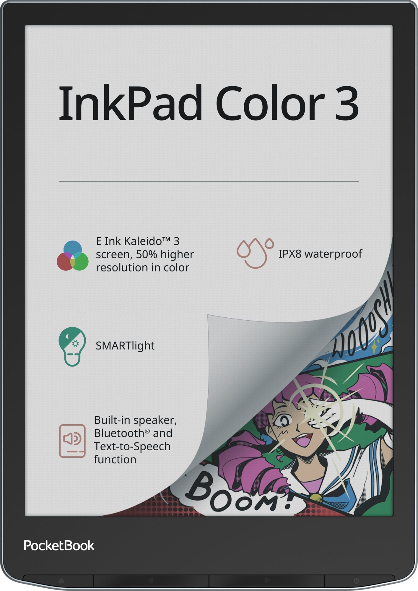 PocketBook 743K3 InkPad Color 3 Stormy Sea