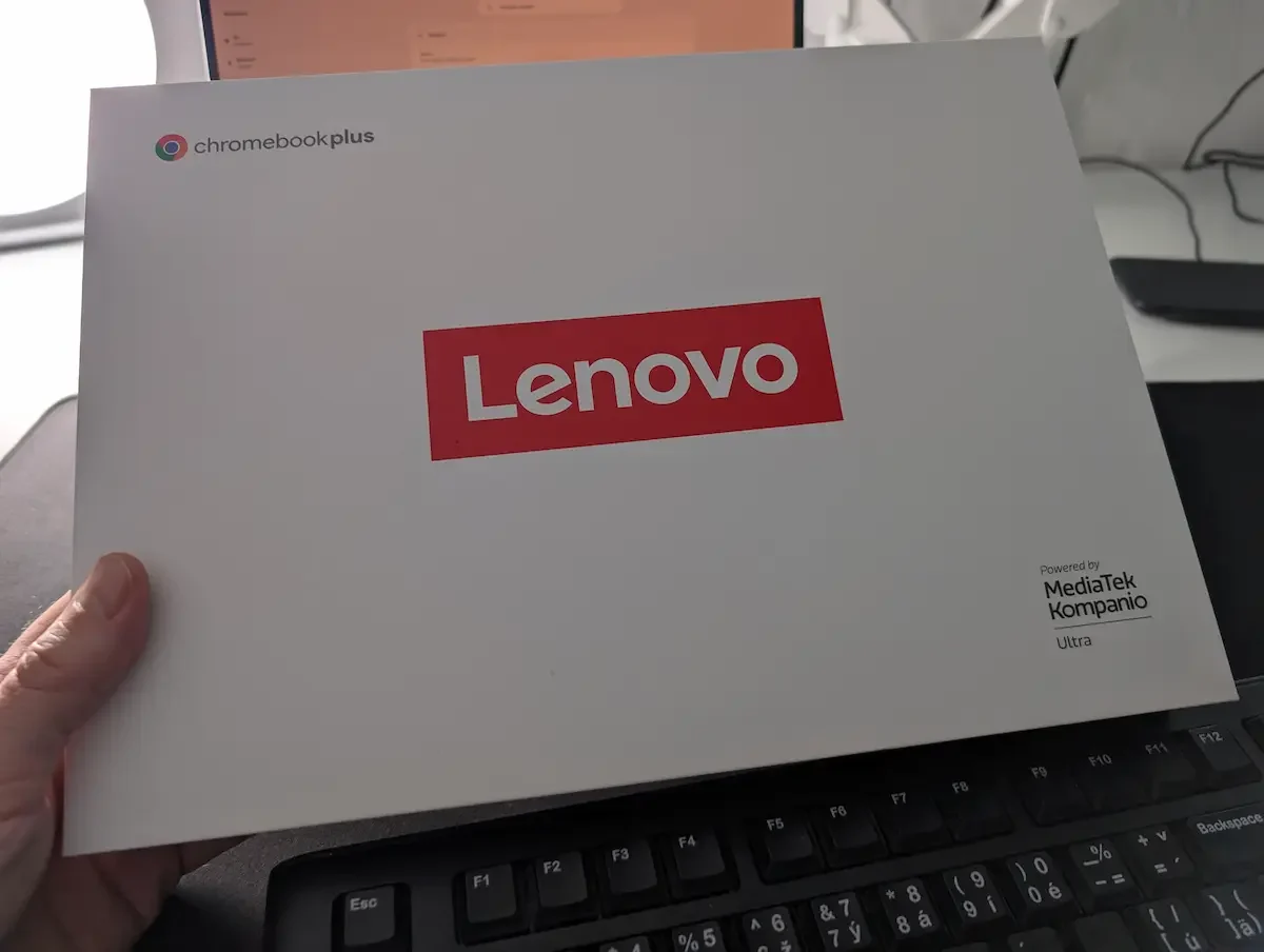 Práce bez záseků a virů: Vyzkoušel jsem nový Chromebook Lenovo 14M9610 1 PXL 20260212 174922212