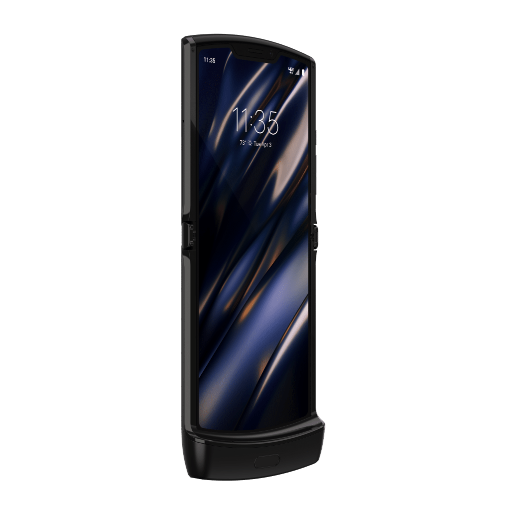 Motorola Razr se vrací a budete koukat! 11 RAZR Black DYN FRONTSIDE LEFT OPEN