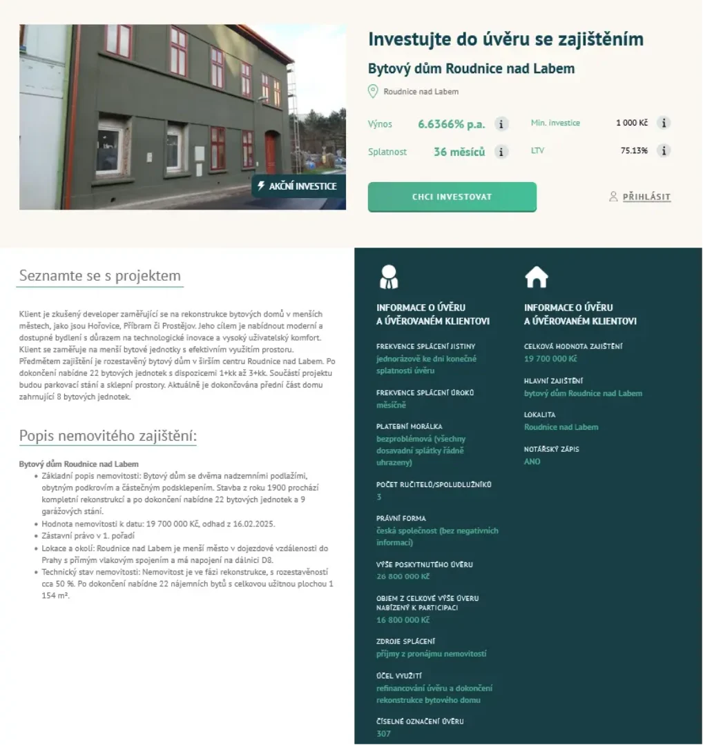 Ronda Invest - když se chcete podílet na úspěšných realitních investicích. Jak fungují? 9 Ronda Invest 7