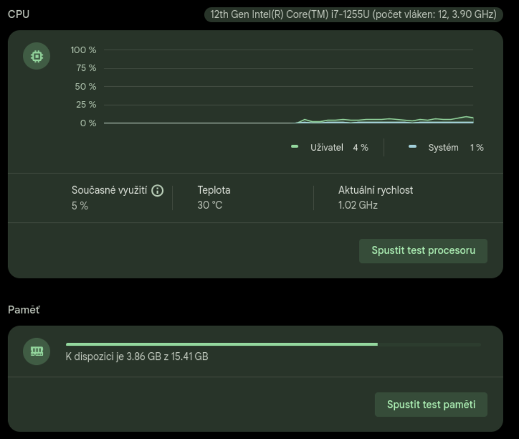 Acer Chromebook Vero 514. Jaký je top hardware v eko obalu? 7 Screenshot 2023 11 21 17.09.18