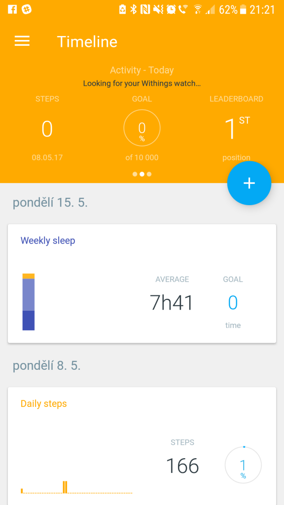 Withings Activité Steel: bez debat nejkrásnější fitness tracker má svoje ale 2 Screenshot 20170525 212105