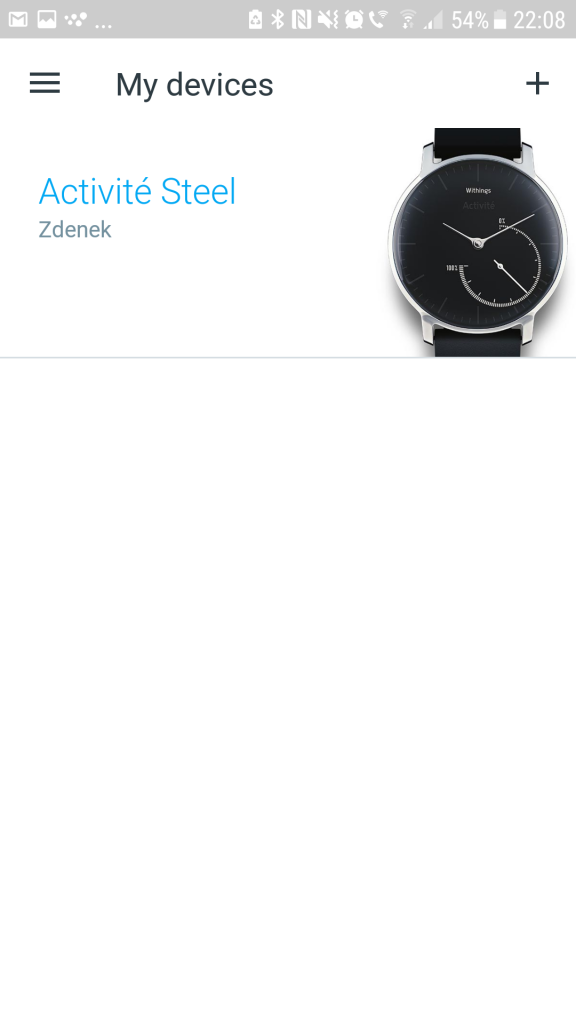Withings Activité Steel: bez debat nejkrásnější fitness tracker má svoje ale 8 Screenshot 20170525 220801