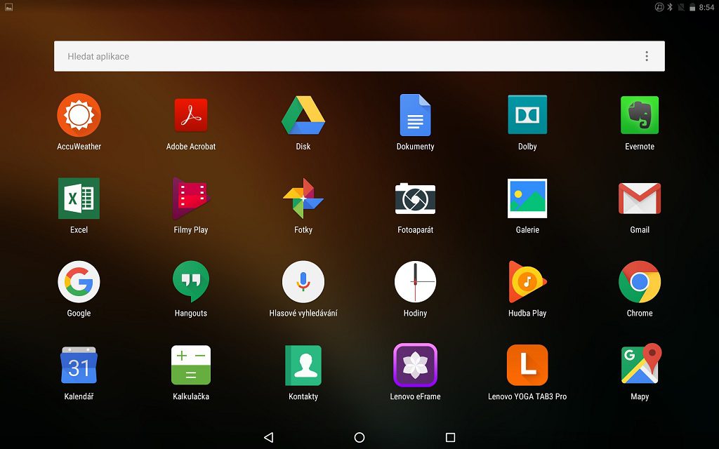 Lenovo Yoga Tablet 3 Pro: více zábavy, méně práce s 10 palci 20 Screenshot 2018 05 16 08 54 18 446