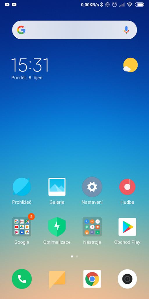 Xiaomi Redmi Note 5 je v poměru cena/výkon prostě skvělý 13 Screenshot 2018 10 08 15 31 12 506 com.miui .home