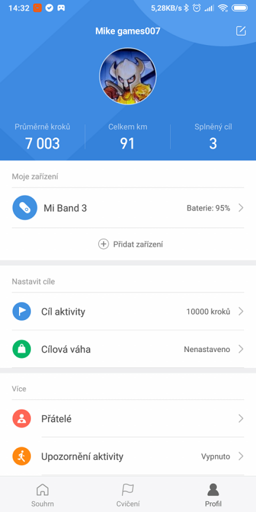 Xiaomi Mi Band 3 už umí zobrazit, co vám kdo napsal 33 Screenshot 2018 10 30 14 32 20 603 com.xiaomi.hm .health