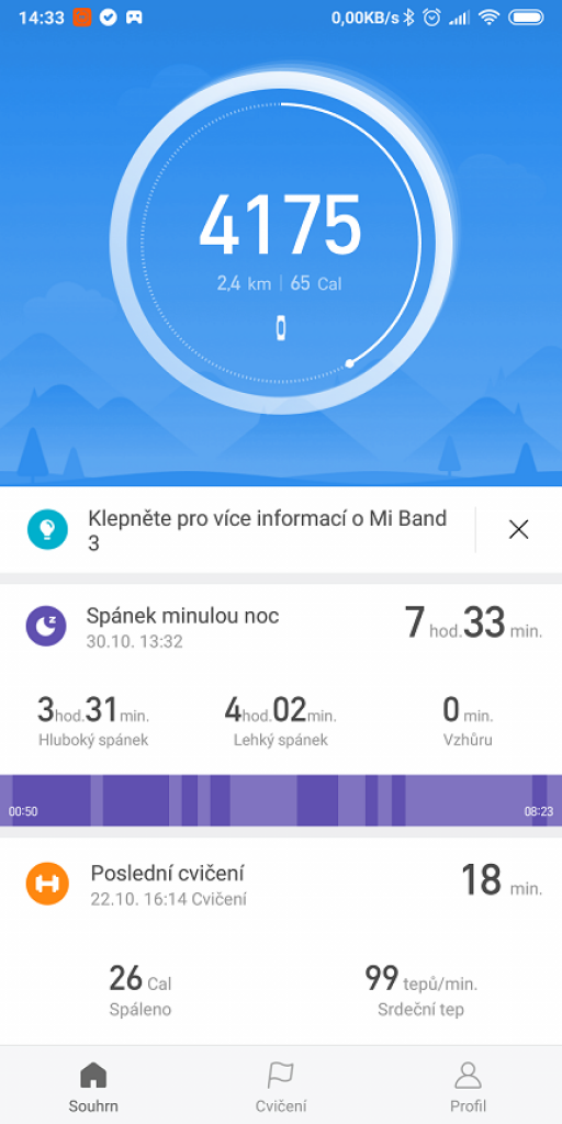 Xiaomi Mi Band 3 už umí zobrazit, co vám kdo napsal 14 Screenshot 2018 10 30 14 33 20 918 com.xiaomi.hm .health