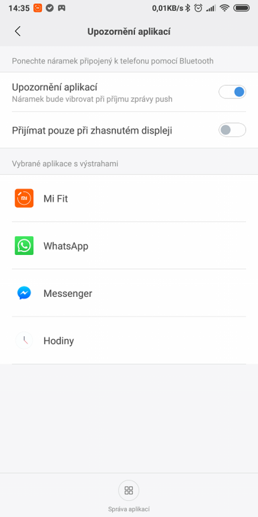 Xiaomi Mi Band 3 už umí zobrazit, co vám kdo napsal 34 Screenshot 2018 10 30 14 35 10 837 com.xiaomi.hm .health