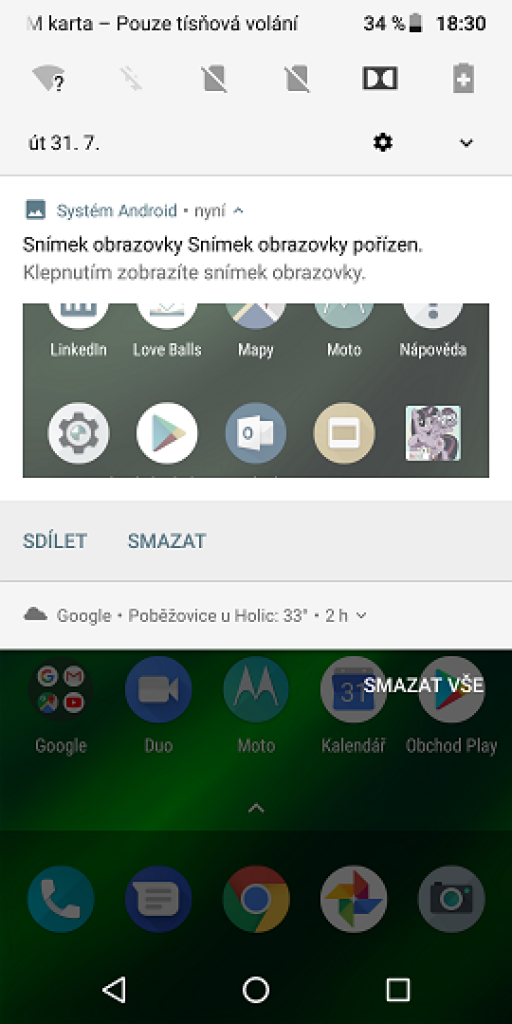 Lenovo Moto G6 Plus – plácačka střední třídy s vychytanými Moto funkcemi a duálním foťákem 4K 17 Screenshot 20180731 183044