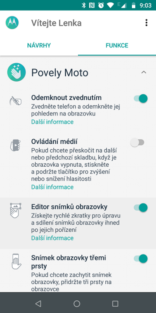 Moto Z3 Play – fakt je si s čím hrát. I díky Moto Mods 28 Screenshot 20181024 090317