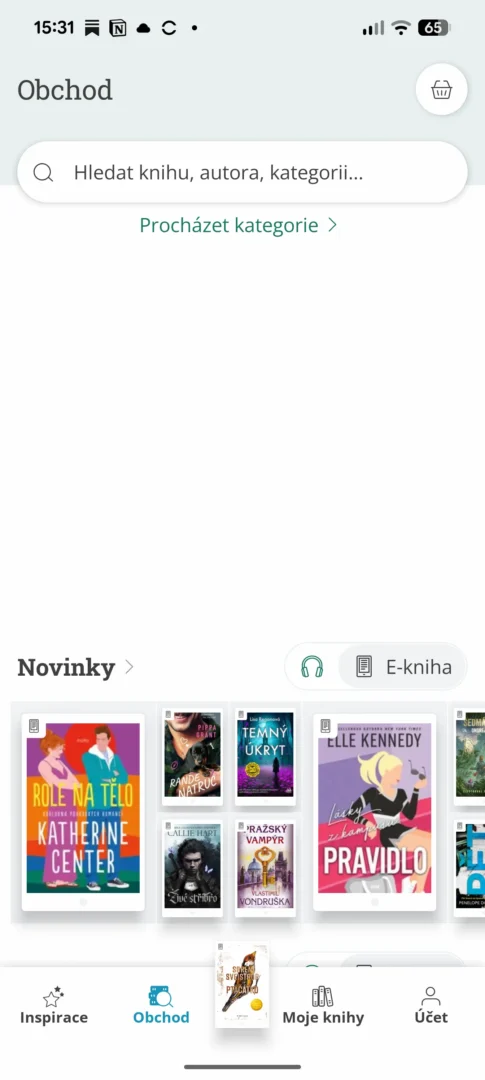 PalmKnihy mají po letech průšvihů konečně novou mobilní aplikaci. V čem se zlepšila a kde ještě kulhá? 3 Screenshot 20251022 153130
