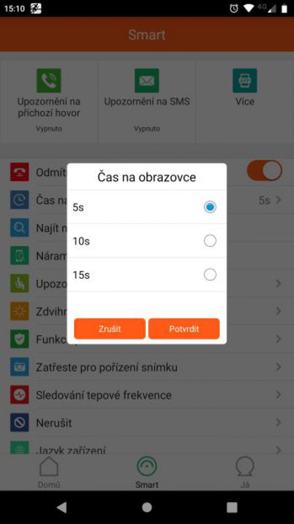 Smartomat Silentband 2: levný fitness náramek s mnoha kompromisy 45 Smartomat Silentband 2 39