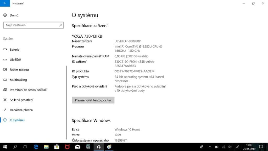 Lenovo Yoga 730-13IKB - kovový konvertibl o velikosti čtvrtky (papíru) 23 Yoga 730 6