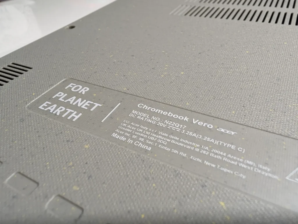 Acer Chromebook Vero 514. Jaký je top hardware v eko obalu? 16 acer vero 6
