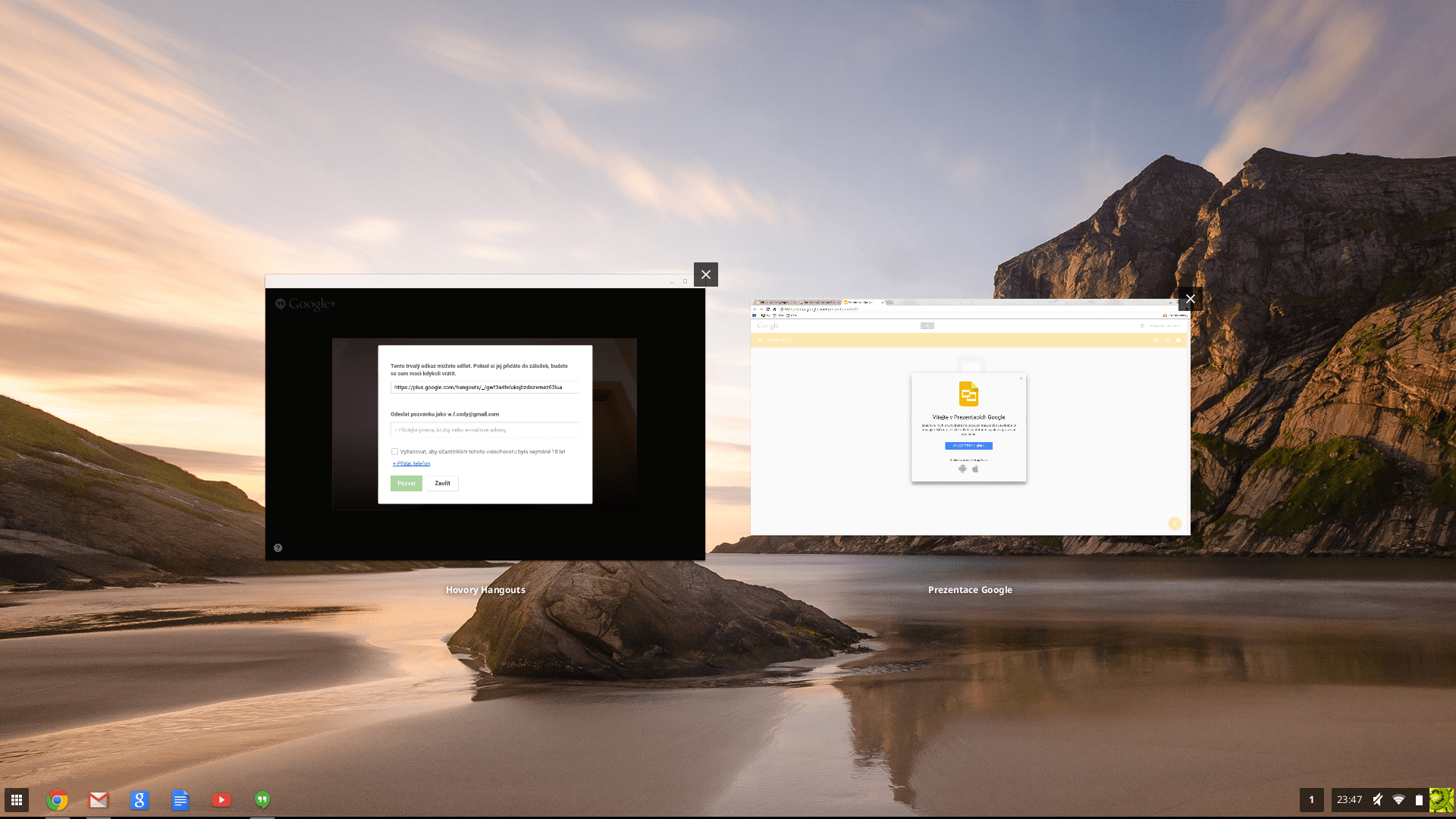 Chromebook 2. Počítač v prohlížeči startuje za pár sekund 2 alttab