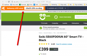Avast Safe Price v akci