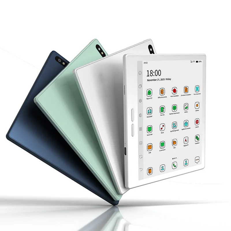 Portfolio Bigme od 3 185 Kč: barevné čtečky z evropského skladu, žádné clo z Číny 5 Bigme B7 PRO: sedmipalcový barevný e-paper tablet se 4G telefonováním, tři barevné varianty ve fanu
