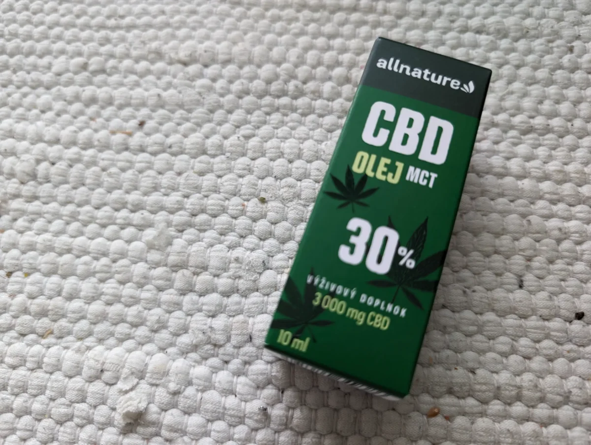 Několik týdnů s 30% CBD od Allnature. Tady jsou mé dojmy 1 cbd allnature 30 084126113 1