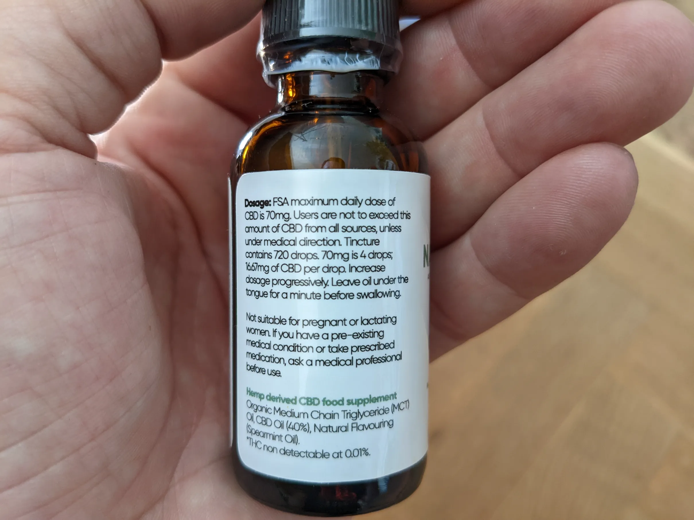 Zkusil jsem nejsilnější 40% CBD olej od Naturecan 3 cbd naturecan 40 083354893