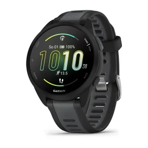 Garmin Forerunner 165 Garmin Forerunner 165 – černé hodinky s barevným časem na AMOLED displeji