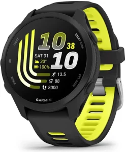 Garmin Forerunner 170 Music Garmin Forerunner 170 Music – černé pouzdro se žlutým řemínkem