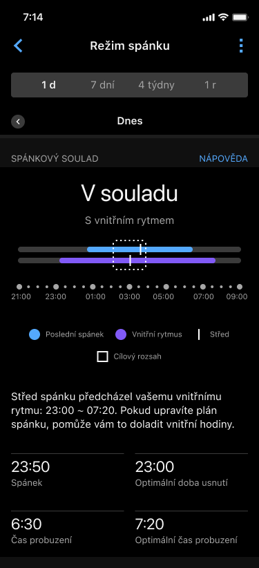 Garmin CIRQA Smart Band: náramek bez displeje s výdrží 10 dní 11 Spánkový režim