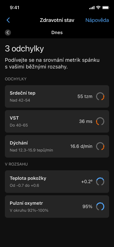 Garmin CIRQA Smart Band: náramek bez displeje s výdrží 10 dní 5 Stav zdraví