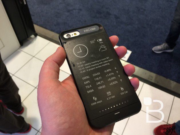 E-ink displeje v obalech na mobily přicházejí 3 InkCase pro iPhone 6