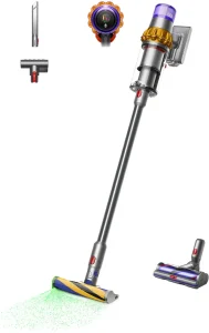 Dyson V15 Detect Absolute Dyson V15 Detect Absolute – tyčový vysavač se zlatým cyklonem, laserovou hubicí a nástavci