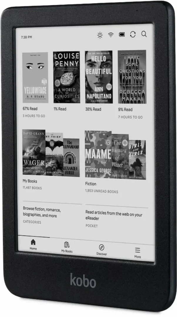 Kobo připravilo novou čtečku eknih Clara B&W E-reader 2 kobo clara bw 2 1