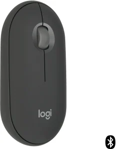 Logitech Pebble Mouse 2 M350s Logitech Pebble Mouse 2 M350s – grafitová plochá myš
