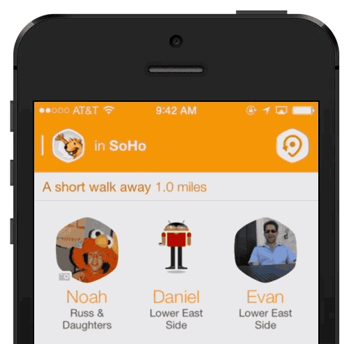 Aplikace Swarm od Foursquare je tady! 4 Neighborhood sharing ve Swarmu.