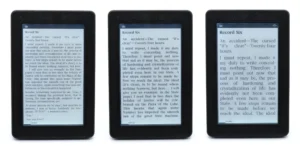 open book touch