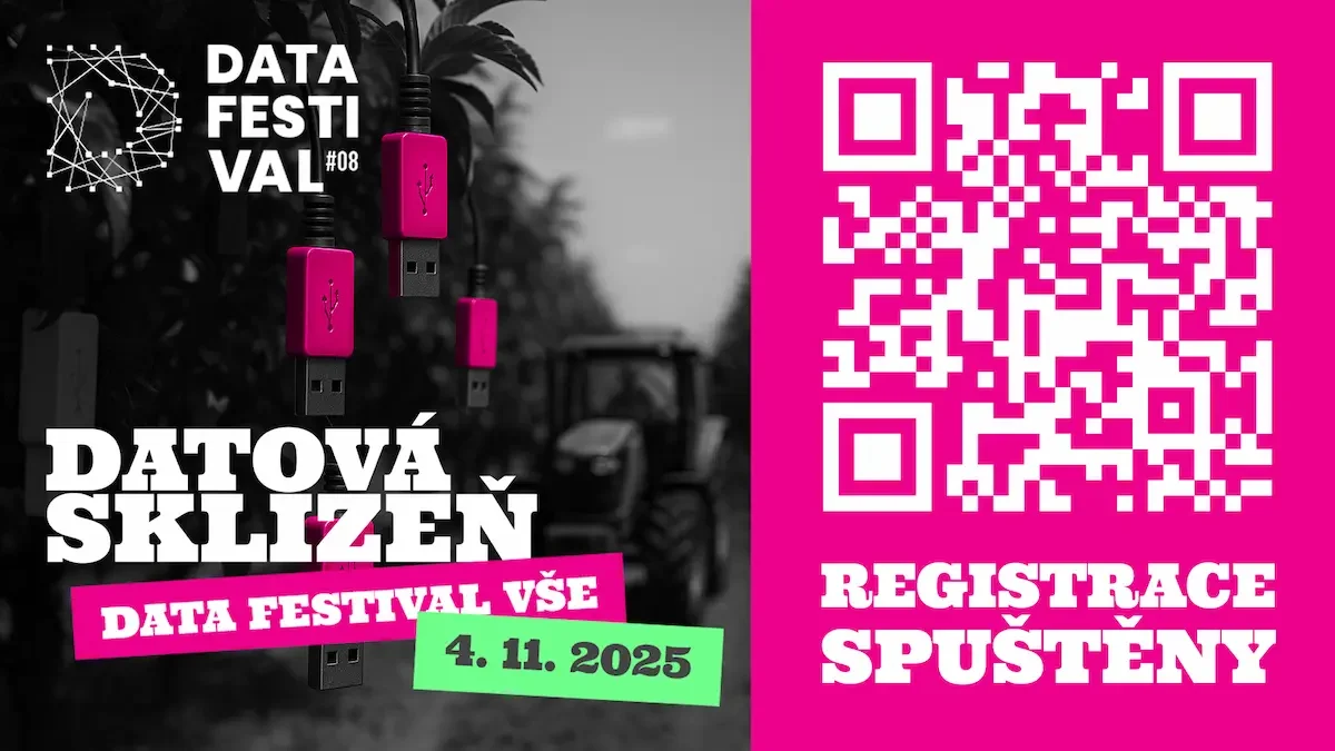 Registrace na Data Festival VŠE 2025 jsou otevřené 1 post registrace