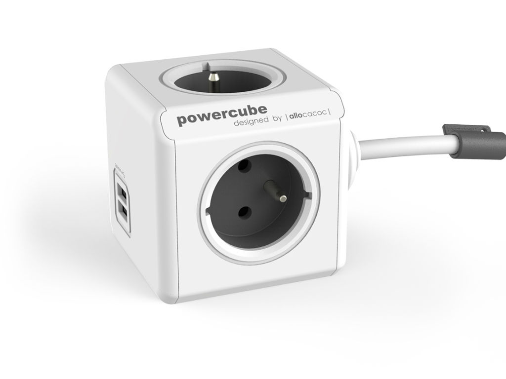 Zásuvka PowerCube na vlastní oči (a kabely:) 1 PowerCube | Extended USB |