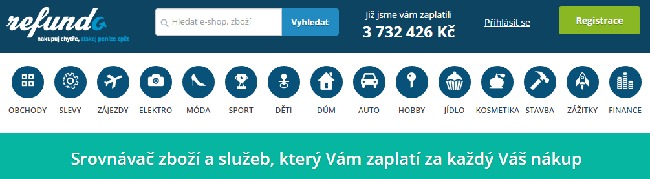 Nakupujte chytře, využijte cashback 2 Refundo