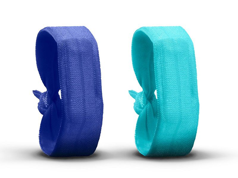 Tipy na doplňky pro fitness trackery 2 Ribbon Wristband for Fitbit and more, Sapphire/Ocean Spray
