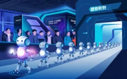 Malý AI robot v Číně navedl ostatní a společně utekli. Pravda, ale…