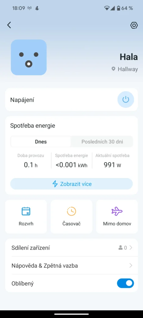 Chytrá zásuvka Tapo P110M od TP Link. Umí protokol Matter a taky změří spotřebu 17 tp link zasuvka tappo p110m 20240115 180945