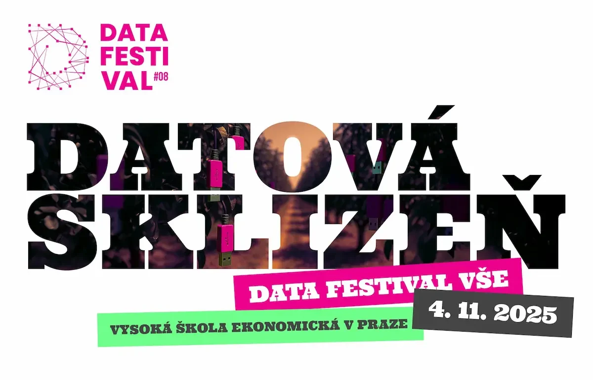 Datová sklizeň už po osmé. Data Festival VŠE se blíží 1 vizual df2025 big