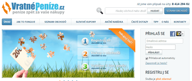 Nakupujte chytře, využijte cashback 4 Vratné peníze